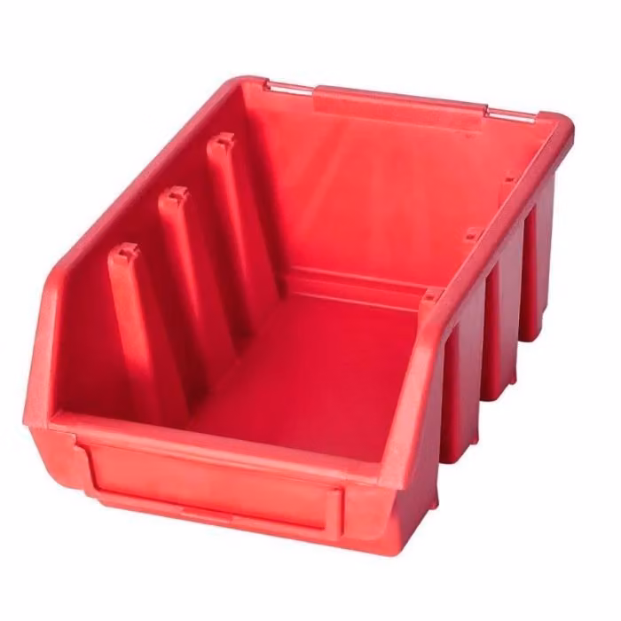 Ergobox 2 contenitori a giorno, rosso