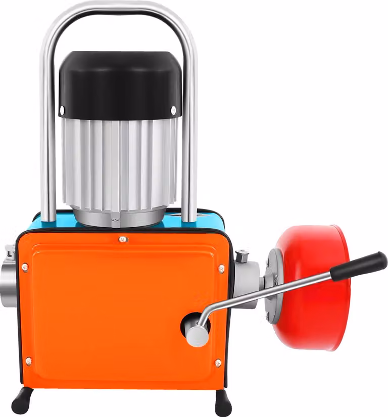 Macchina per la pulizia delle tubature, potenza 1000W, tensione 220V, lunghezza di pulizia 30m, diametro tubo 20-150mm, grado di protezione IP44