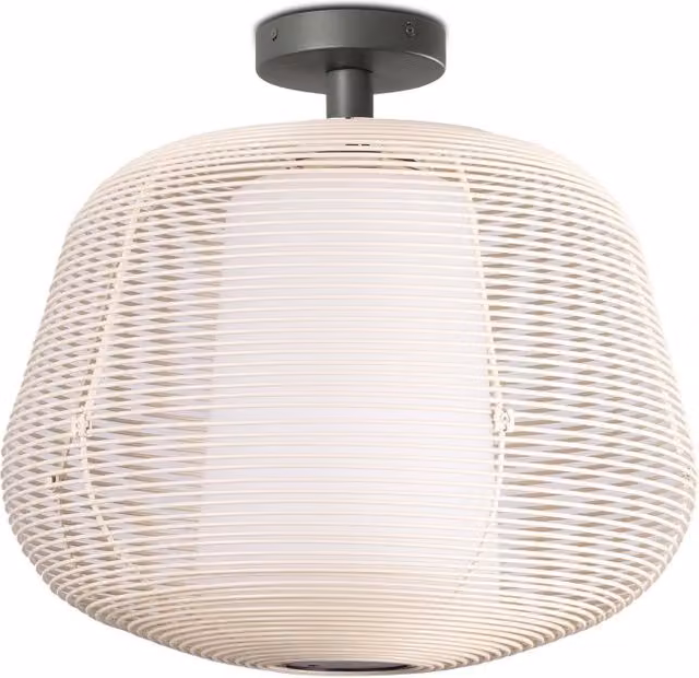 NARA S Sospensione fissa beige 1xE27