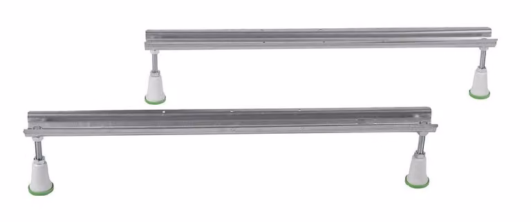 Accessori Polysan - Piedini per vasca da bagno, 2 pezzi, 515/745 mm PO60-80