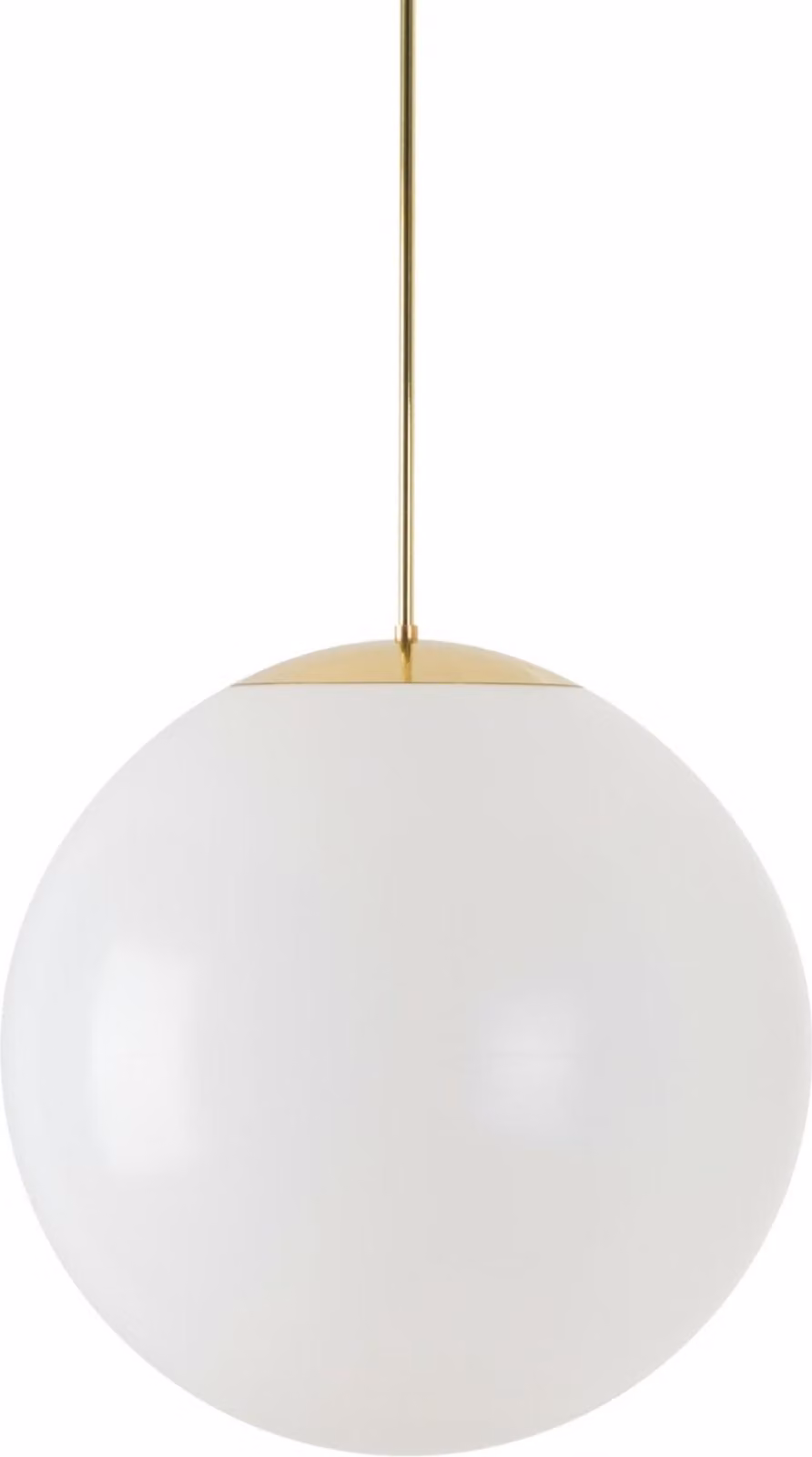OSMONT ISI64645 ISIS P4 PM HP apparecchio a sospensione in plastica ottone lucido / bianco IP40 4000 K 59W LED