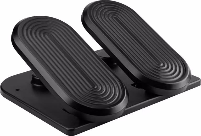 Supporto per i piedi VDD - Poggiapiedi con funzione stepper - Nero