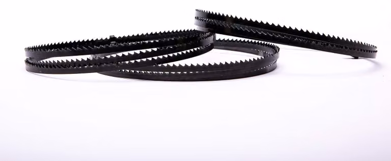 Set di 3 lame per sega a nastro, dimensioni 1712 x 6 x 0,4 mm, realizzate in acciaio per utensili