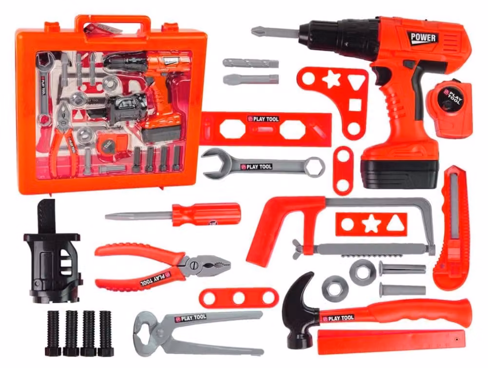 Set tuttofare cacciavite batteria martello sega