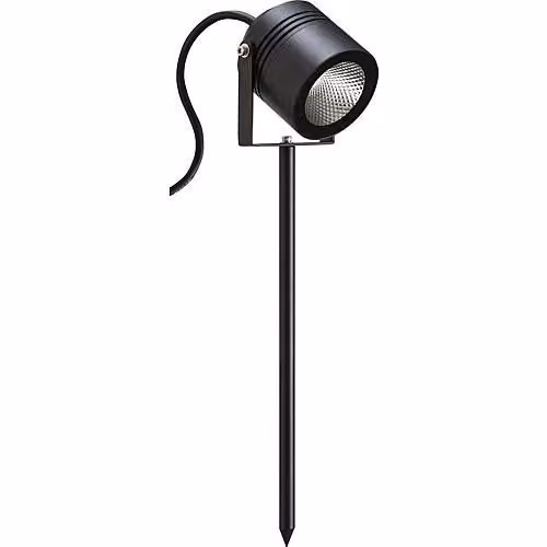 Faretto da terra LCD LED nero 15W bianco caldo IP65 50x9,5 cm 5014