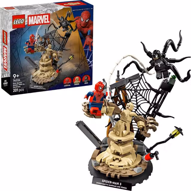 LEGO Marvel Spider-Man vs. Sandman Set Multicolore 201 pezzi – 2