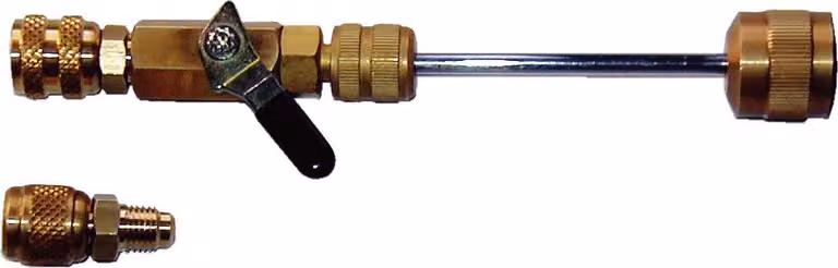 Attrezzo per valvola Schrader Rothenberger + adattatore da 1/4" + 5/16