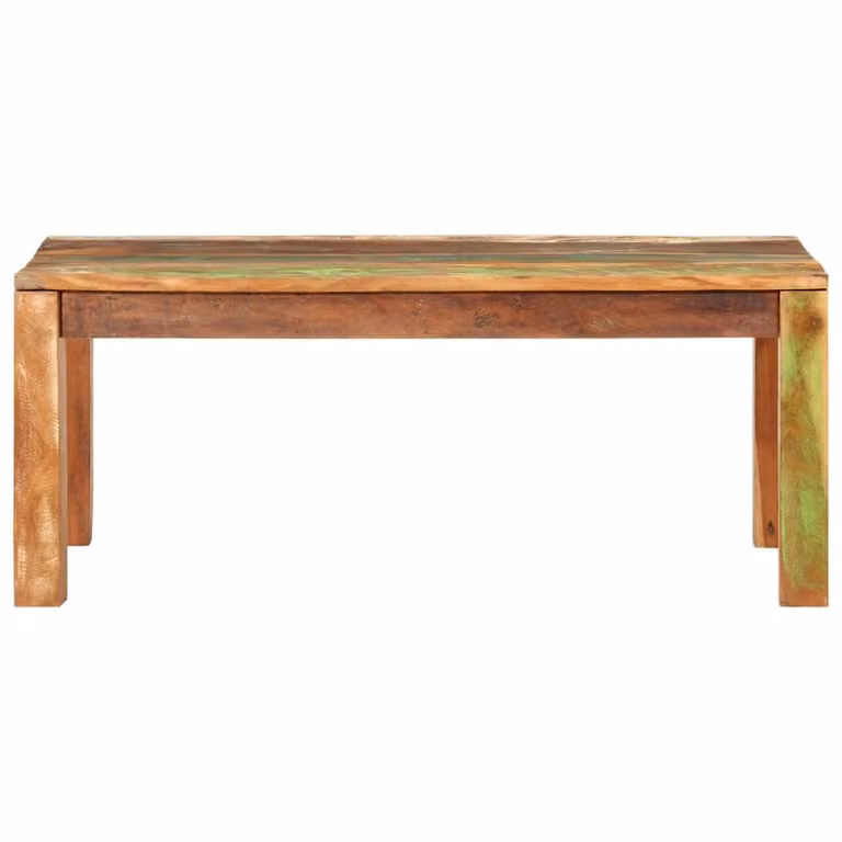 Tavolino da Caffè 110x55x40 cm Legno massello recuperato