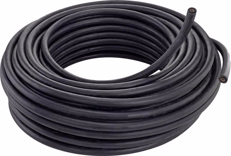 Schwaiger Solarkabel 6mm unkonfetkioniert 20m Schwarz
