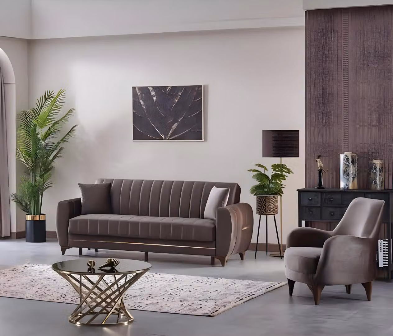 Sofa Dreisitzer Couch Design Sessel Wohnzimmer Moderne Design Polstermöbel