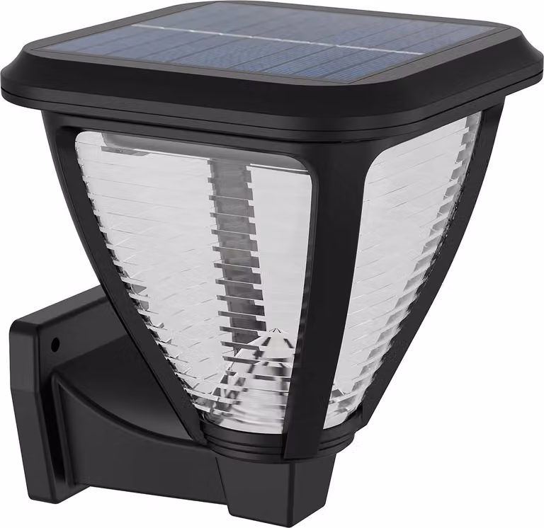 LED VAPORA 1,5W 2700K 200lm IP44 nero Lampada solare da parete per facciate Philips