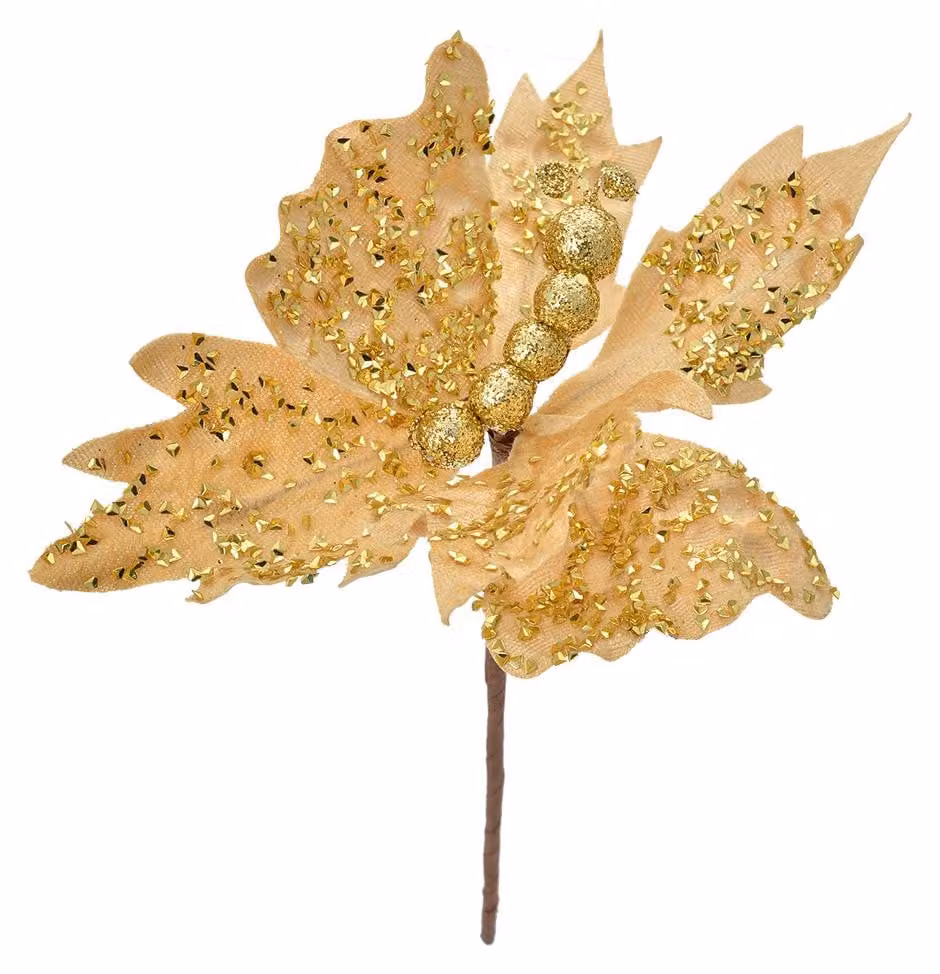 Clayre & Eef Ramo di decorazione 20x4x25 cm Beige Sintetico