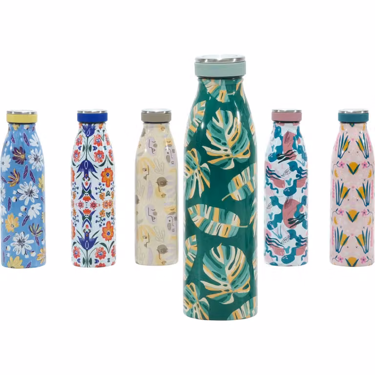 GUSTO CASA Bottiglia Termica Multicolore 500ml