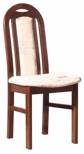 Design Set 2x Sessel Holz Stoff Polster Stühle Esszimmer Textil Gastro Stuhl