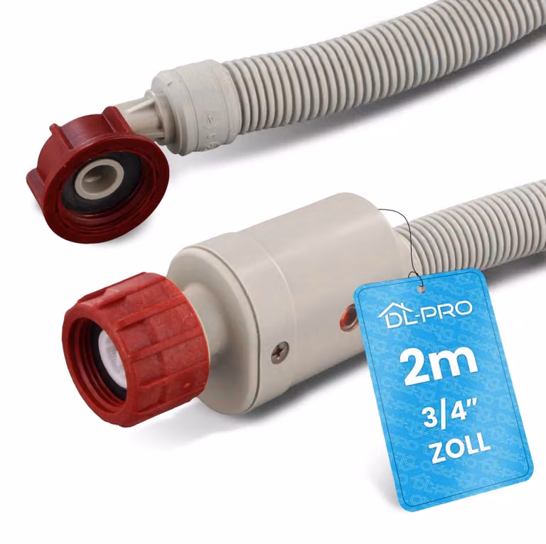 Tubo di aspirazione dell'acqua con sistema Aquastop - 2 metri