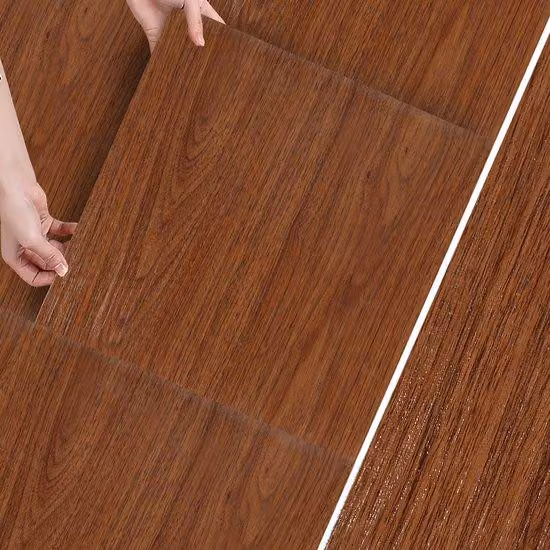 Pavimento in vinile, dimensioni 30 cm x 30 cm, confezione da 66 pezzi, spessore 1,5 mm, colore legno