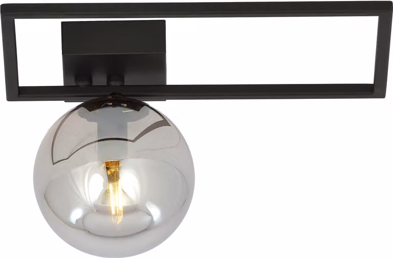 Emibig lampada da soffitto 1xE14 40W IMAGO 1D NERO/GRAFITE 1131/1D
