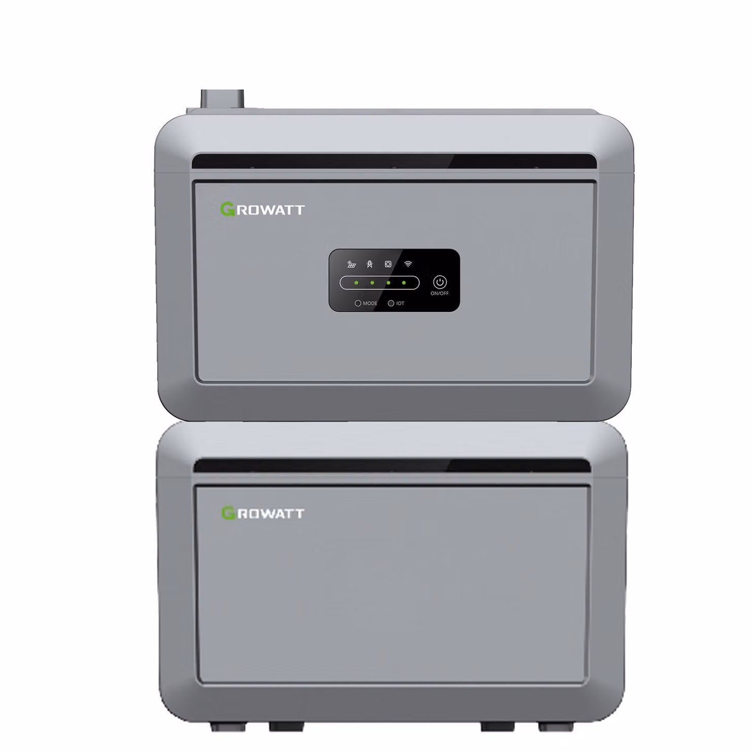 Growatt NEXA 2000 Tutto in uno (2048WH) con 1 batteria di estensione, facile installazione, stazioni di alimentazione da balcone, IP66