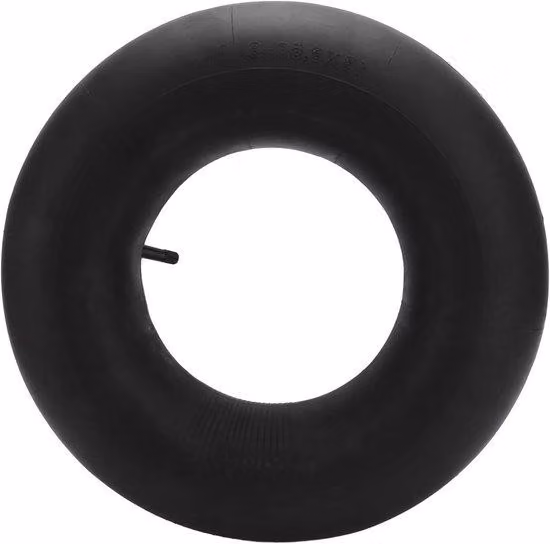Pneumatico interno 16x6,50-8 in gomma di alta qualità con valvola diritta per trattori e tosaerba