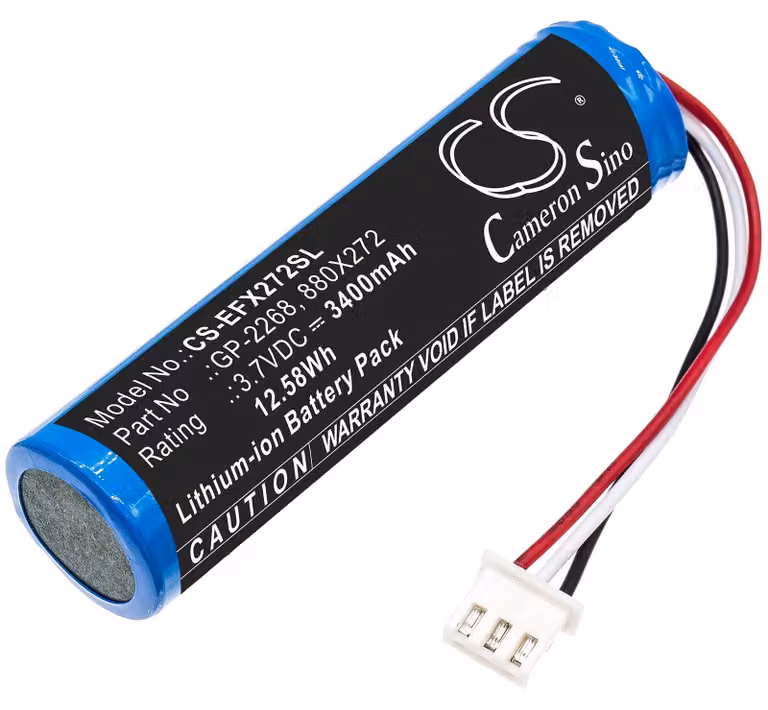 TECHTEK Batteria compatibile con [EXFO] EX1 sostituisce 01WQ0037-09, per 880X272, per GP-2268
