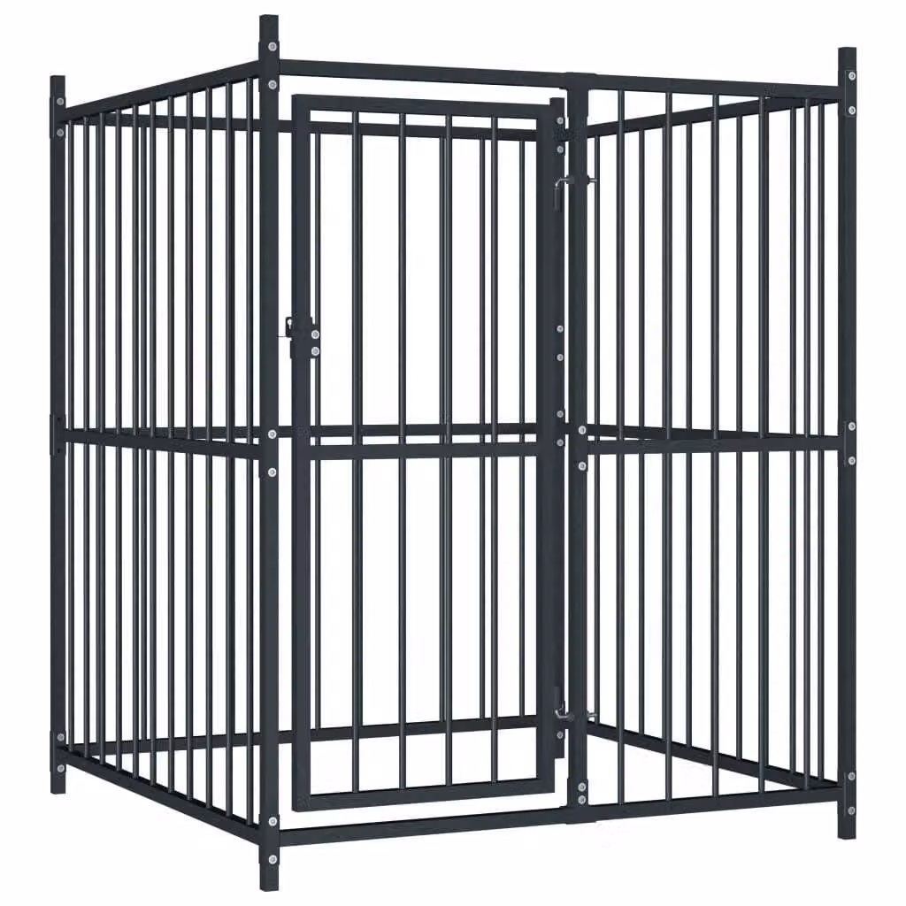 The Living Store Outdoor-Hundezwinger 120x120x150 cm