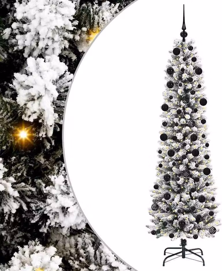 Albero di Natale artificiale con 300 LED Bianco 210 cm