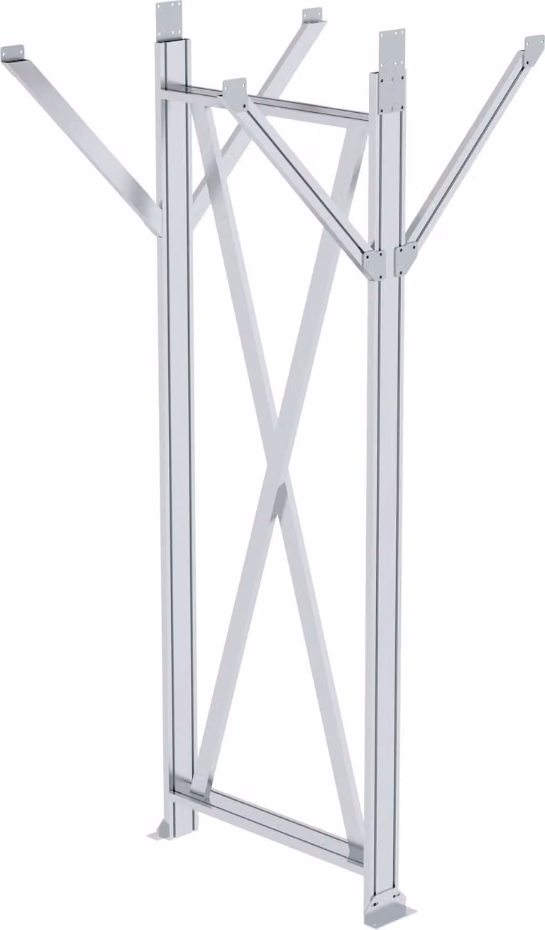 Sezione di supporto MUNK Altezza passerella 1250-2499 mm