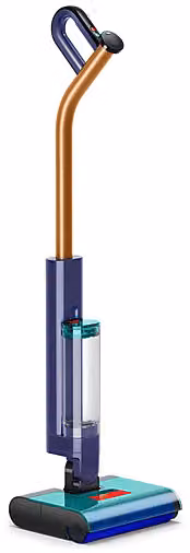 Lavapavimenti Dyson Clean+Wash Hygiene blu, potenza 35 W con sistema di asciugatura ad aria calda e stazione di autopulizia