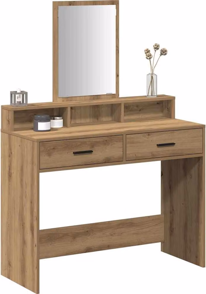 Tavolo da Trucco Rovere artigianale 100 x 41 x 140 cm