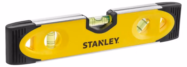 Stanley Livella a bolla "Torpedo" 0-43-511 (lunghezza 23 cm, plastica con telaio in alluminio)
