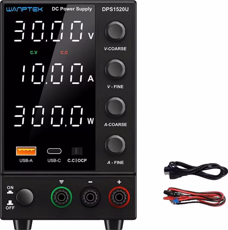 Alimentatore DC, regolazione della tensione regolabile, alimentazione a doppio ingresso, DPS3010U 30V 10A
