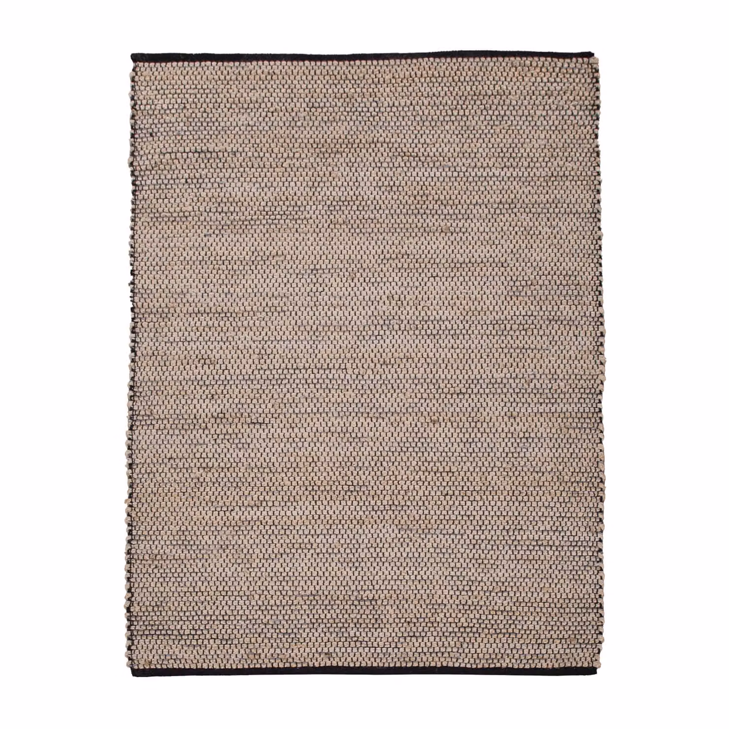 Tappeto Orkide grigio tessuto a mano in lana e juta stile boho L: 60 cm, P: 100 cm – 2