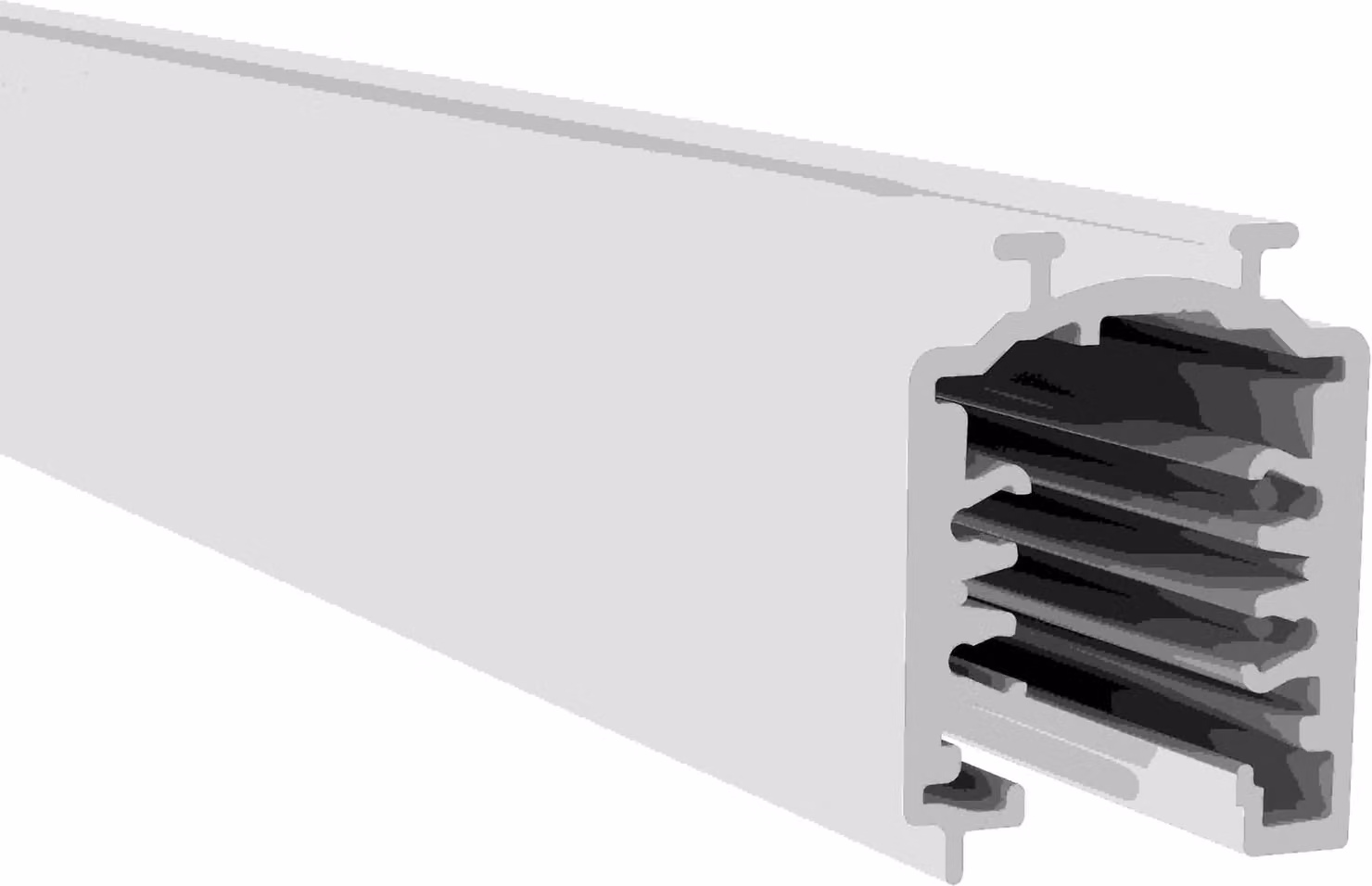 EGLO BINARIO TRIFASE DA MONTAGGIO A PARETE ON/OFF BIANCO 2 M, 1 pz.
