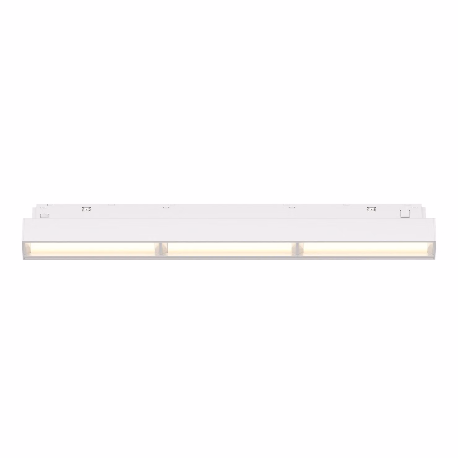Maytoni apparecchio lineare per sistema di binari magnetici Exility Parete LED incl. alluminio bianco 18W per cucina, camera da letto, soggiorno, sala da pranzo, atrio
