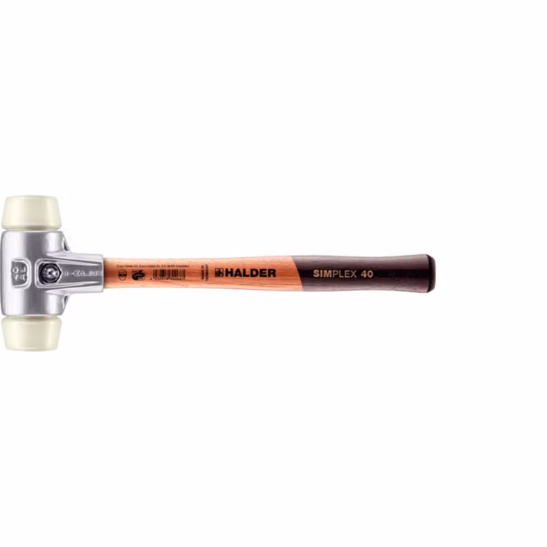 Mazza SIMPLEX a facce morbide, in nylon; con..