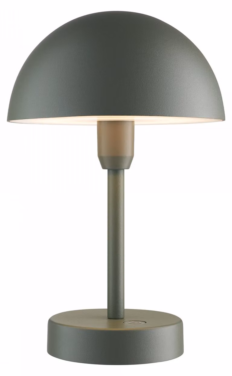Lampada portatile NORDLUX Ellen to go IP44, variante: Ø 160 x 250 mm, LED, 300 lm, 3000 K, verde
