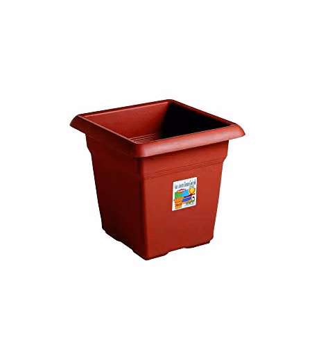 Vaso Med Quadro Coccio 45X45 H 40         Stefanpl