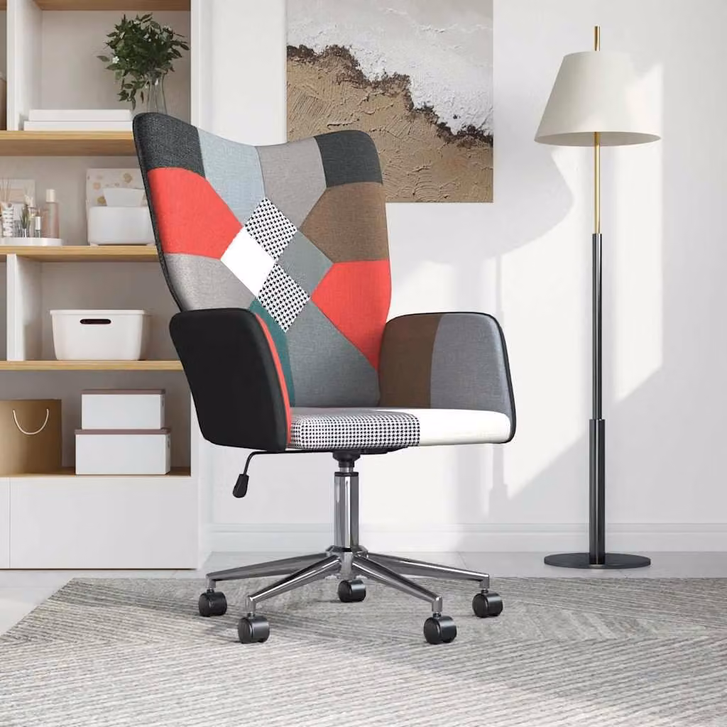 Sedia Relax in Tessuto Patchwork