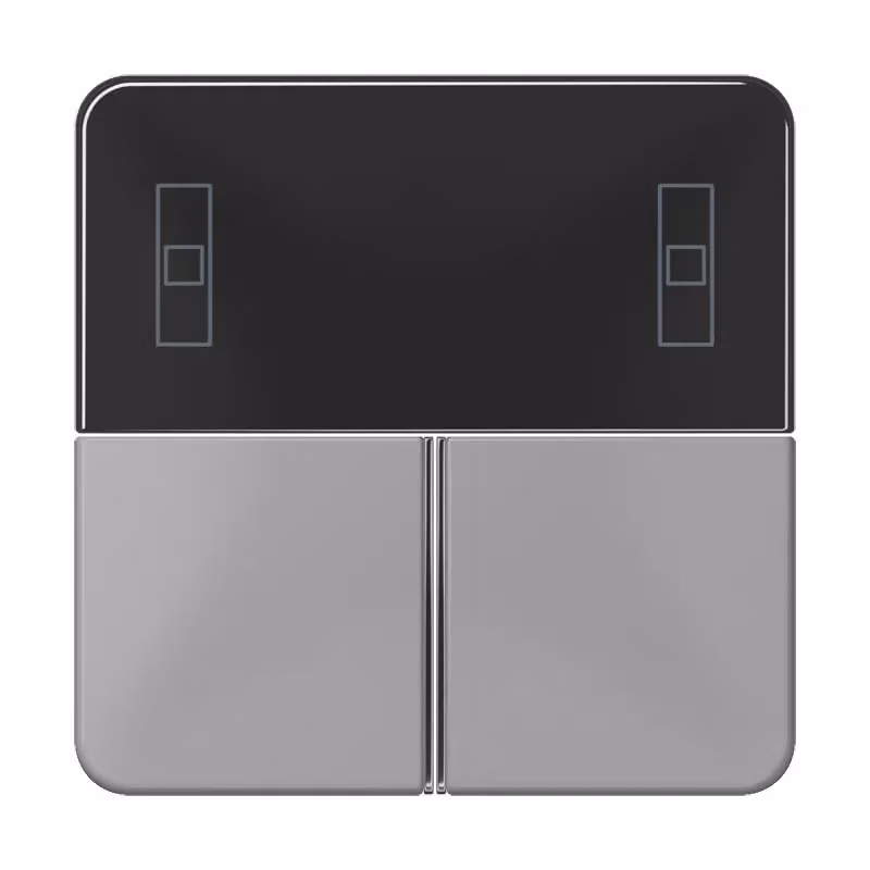 Set di tasti Jung CD4093TSAGR, completamente grigio