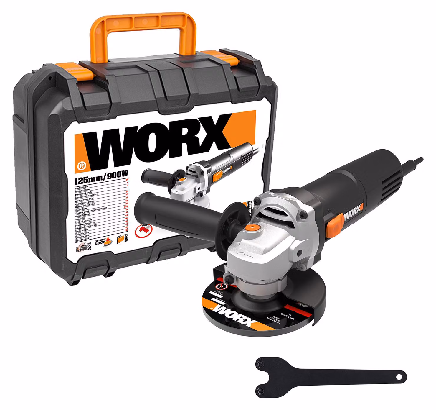 Smerigliatrice angolare WORX WX718 Ø 125 mm 900 W