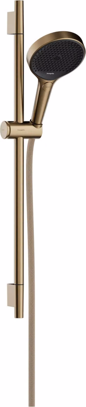 hansgrohe Rainfinity Set de douche 130, EcoSmart, 3jet, S PURO Barre de douche 650mm, 28746140, 28746140