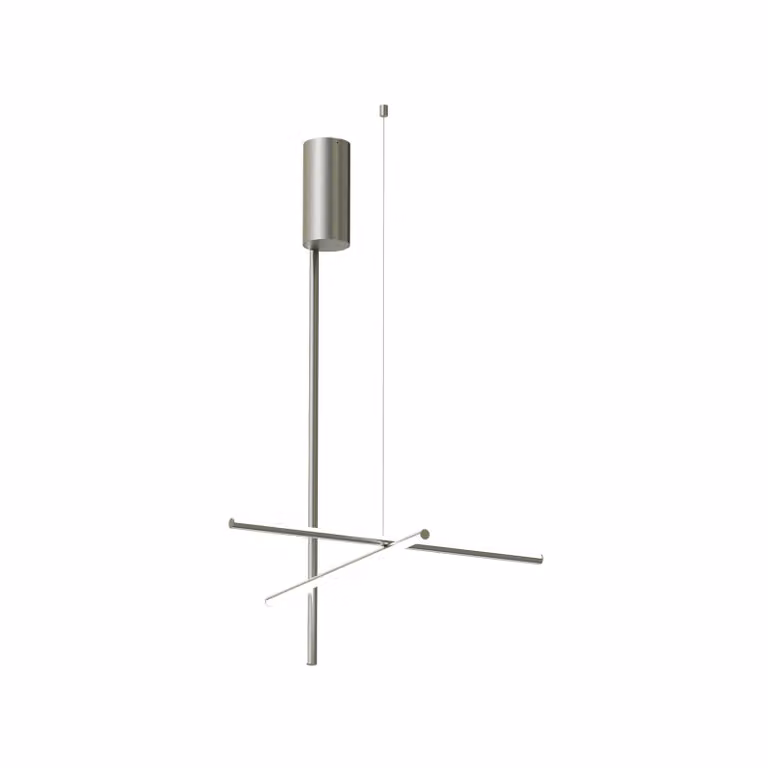 Flos - Coordinates Ceiling 1 - Lampada da parete o soffitto - Argento
