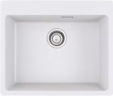Lavello 1 vasca (59x50cm) Mrg 610 54 ftl MARIS Bianco Opaco 114 0661 698