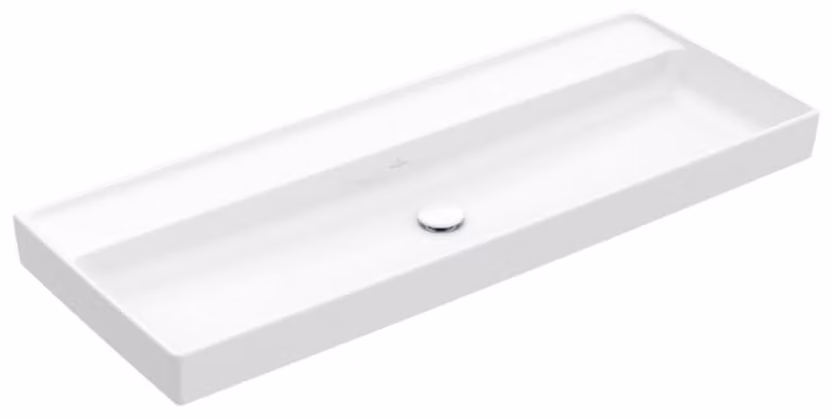 Villeroy & Boch Collaro lavabo armoire, sans trou pour robinet, sans trop-plein, 1200x470mm, 4A33C301, 4A33C301