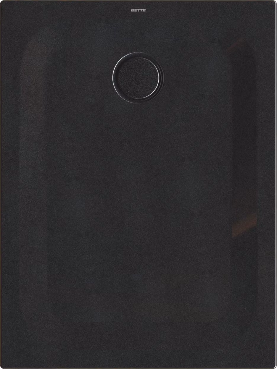 BetteUltra receveurs de douche rectangulaires avec BetteGlasur Plus, 1000x750x25mm, 1650-790PLUS, 1650-790PLUS