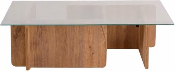 Tavolino da caffè in legno "Flavio" - 105 x 65 x 30 cm - Pino atlantico