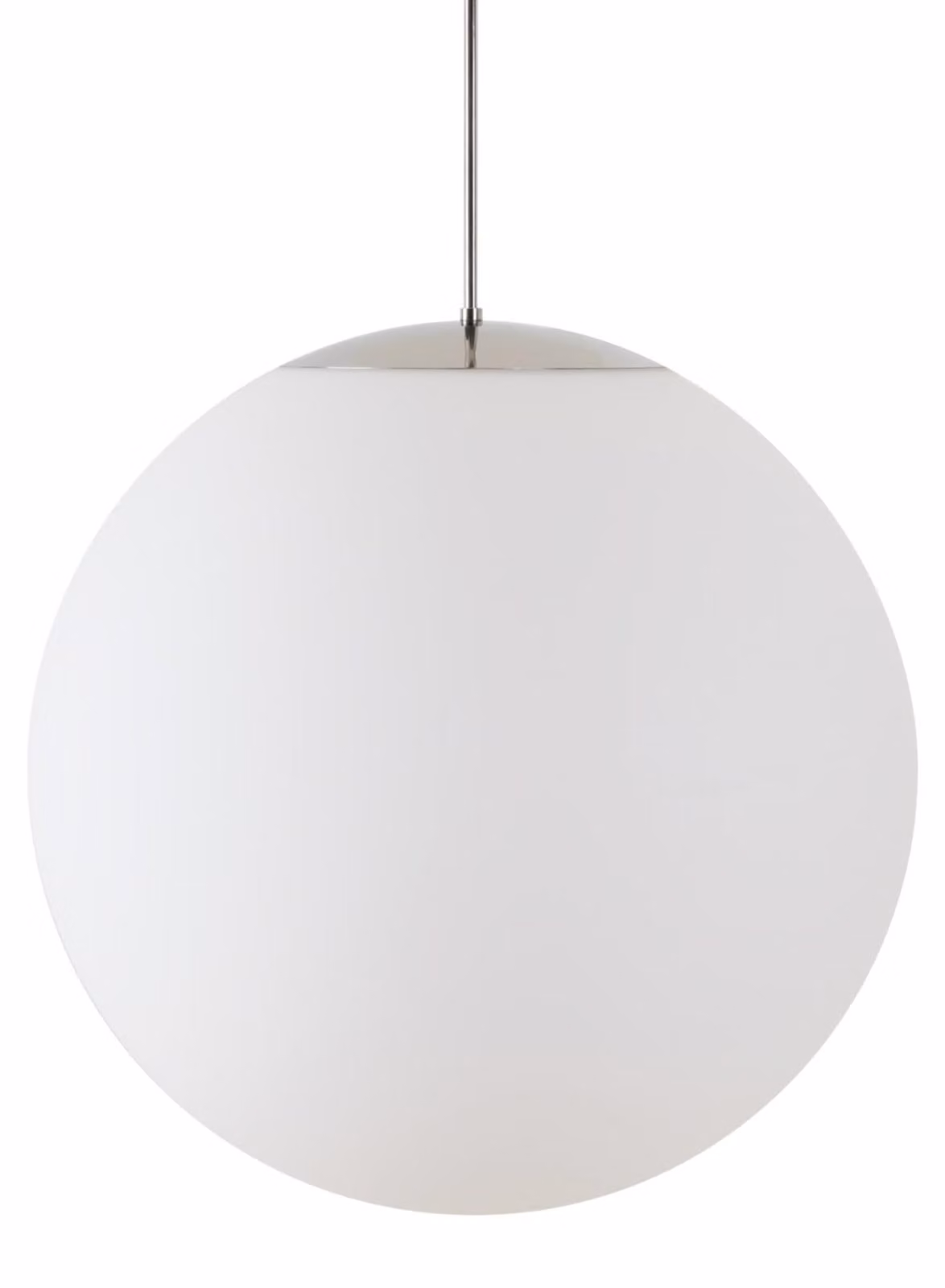 OSMONT ISI60723 ISIS P5 PM-M HP Lampada a sospensione in plastica, acciaio inossidabile/bianco, grado di protezione IP40, 4000 K, LED da 65 W