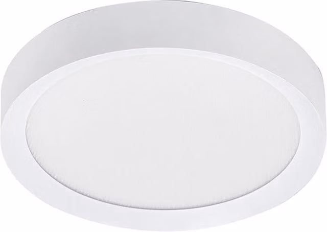 PLATE – Plafoniera LED da Soffitto 40W IP54 CRI90, CCT Switch 2700-3000-4000K, Struttura in Alluminio Bianco - Rossini Illuminazione