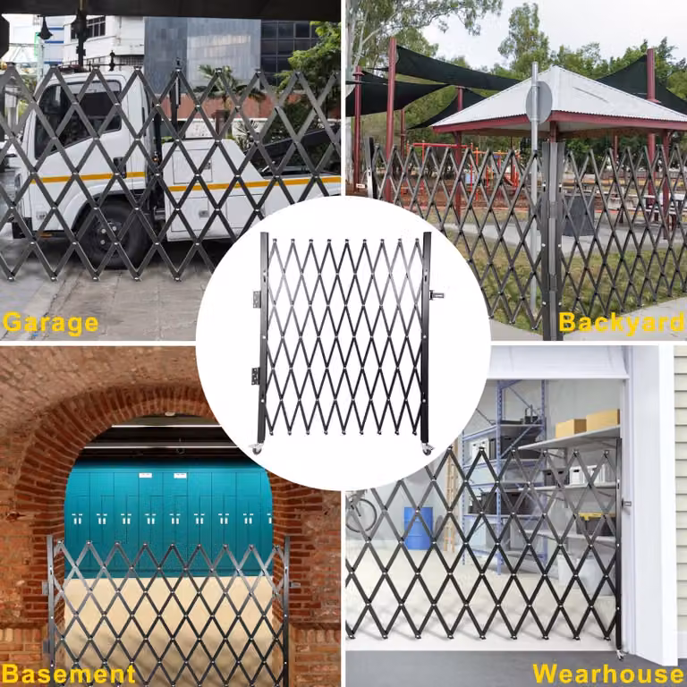 Porta di sicurezza pieghevole - Porta di sicurezza - Porta a battente - Barriera chiudibile