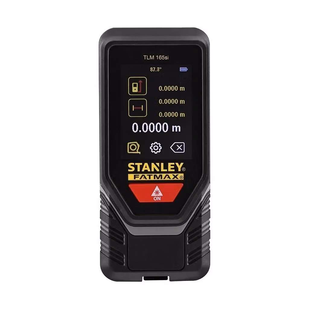 Distanziometro laser Stanley TLM165I con Bluetooth, portata fino a 60 m, touchscreen retroilluminato e protezione IP54, colore Nero – 2